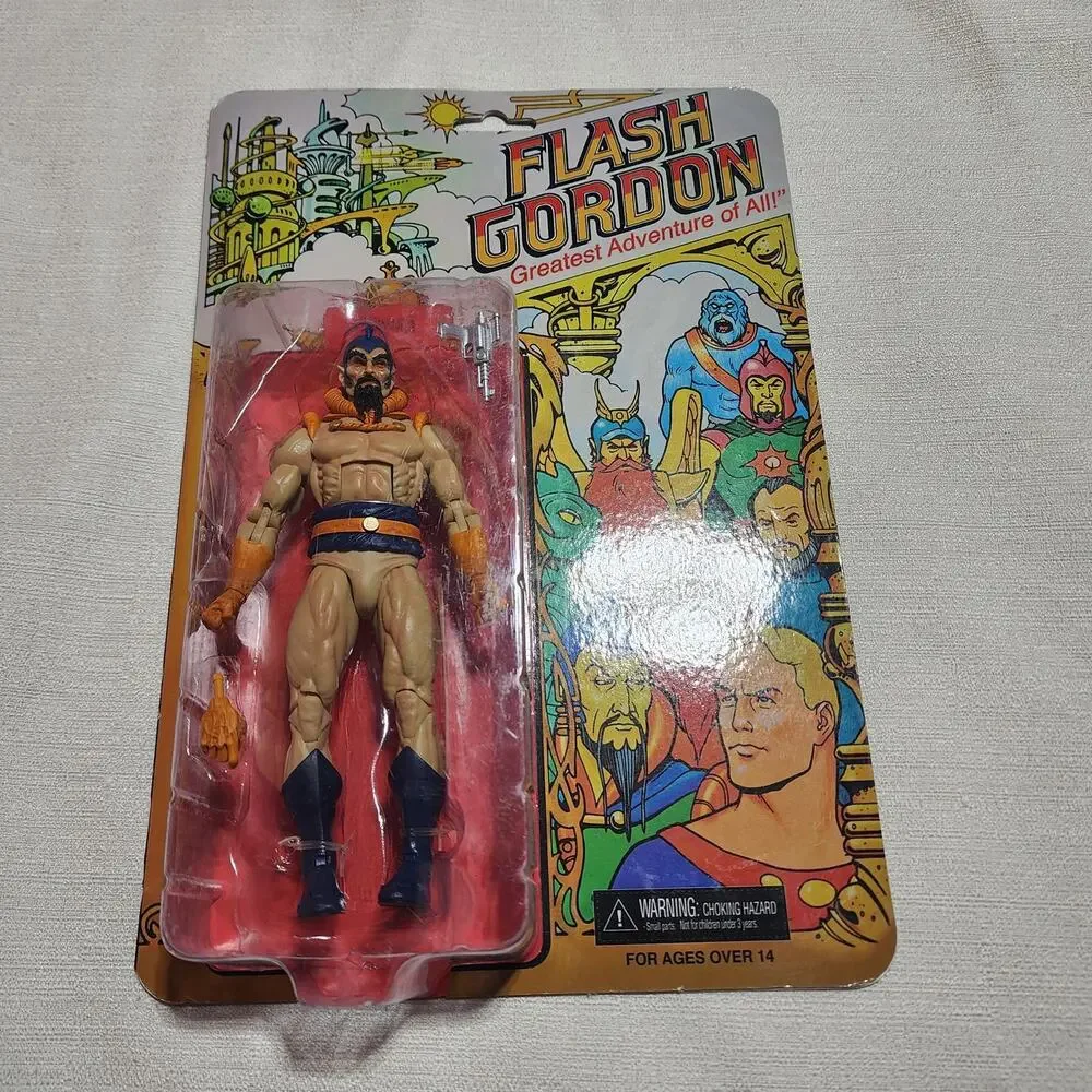 Flash gordon Ming figure NECA figure 7.5''